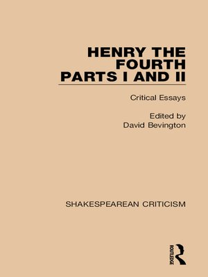 cover image of Henry IV, Parts I and II